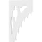 Ekena Millwork Wellington Architectural Grade PVC Bracket, 5/8"W X 8"D X 14"H BKTP01X08X14WE - alternate 4